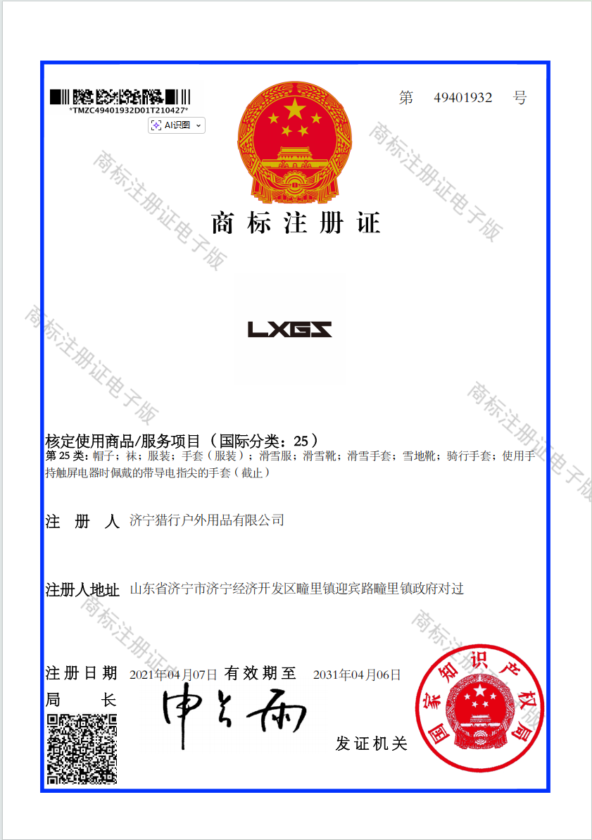 LXGS商标